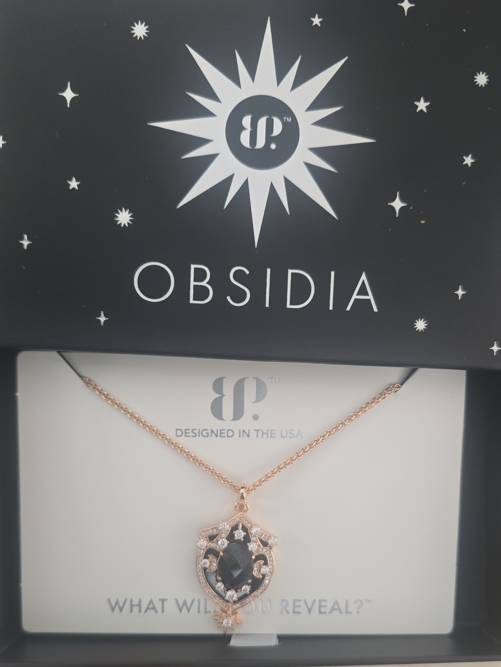 Bomb Party Obsidia Necklace